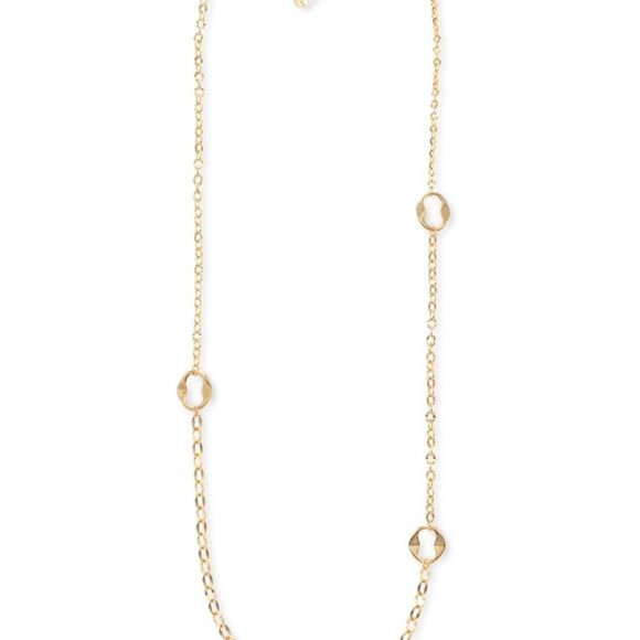 Alfani Jewelry - Alfani Gold Minimalist Necklace with Polished Finish